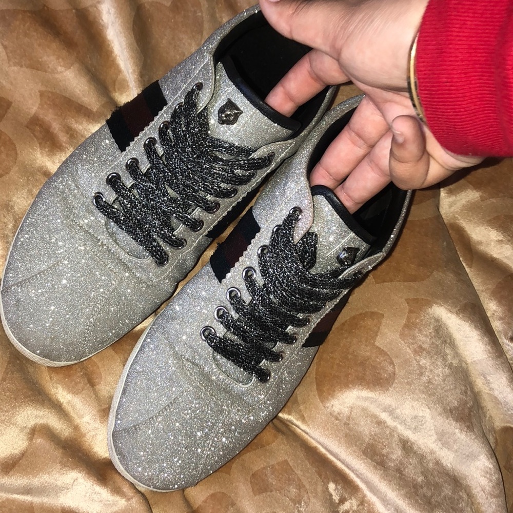 GUCCI GLITTER SNEAKERS